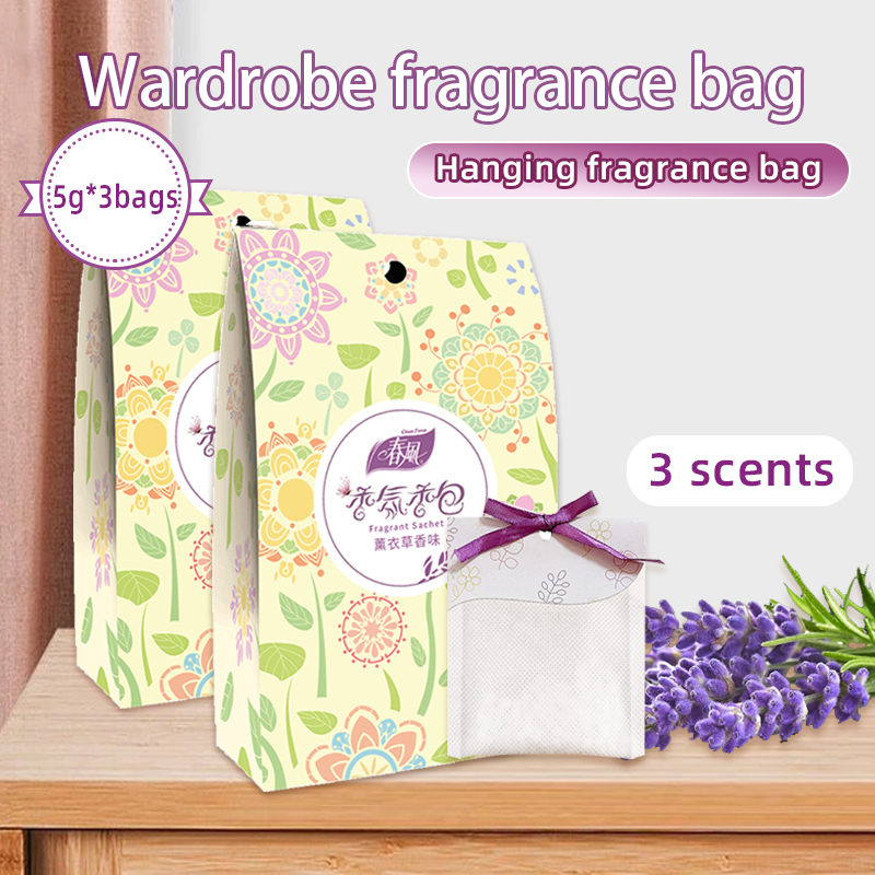 Home Fragrance Sachet - Sachês Aromatizantes Naturais Penduráveis para Armários