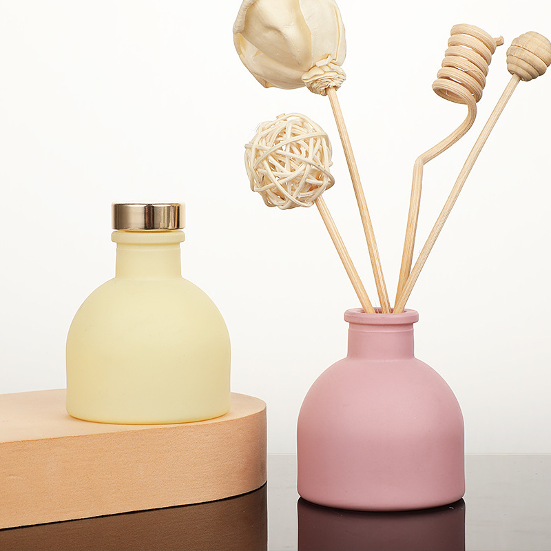 Reed Diffuser Set - 1pc 50ml vazio rosa/branco/amarelo/preto difusor de