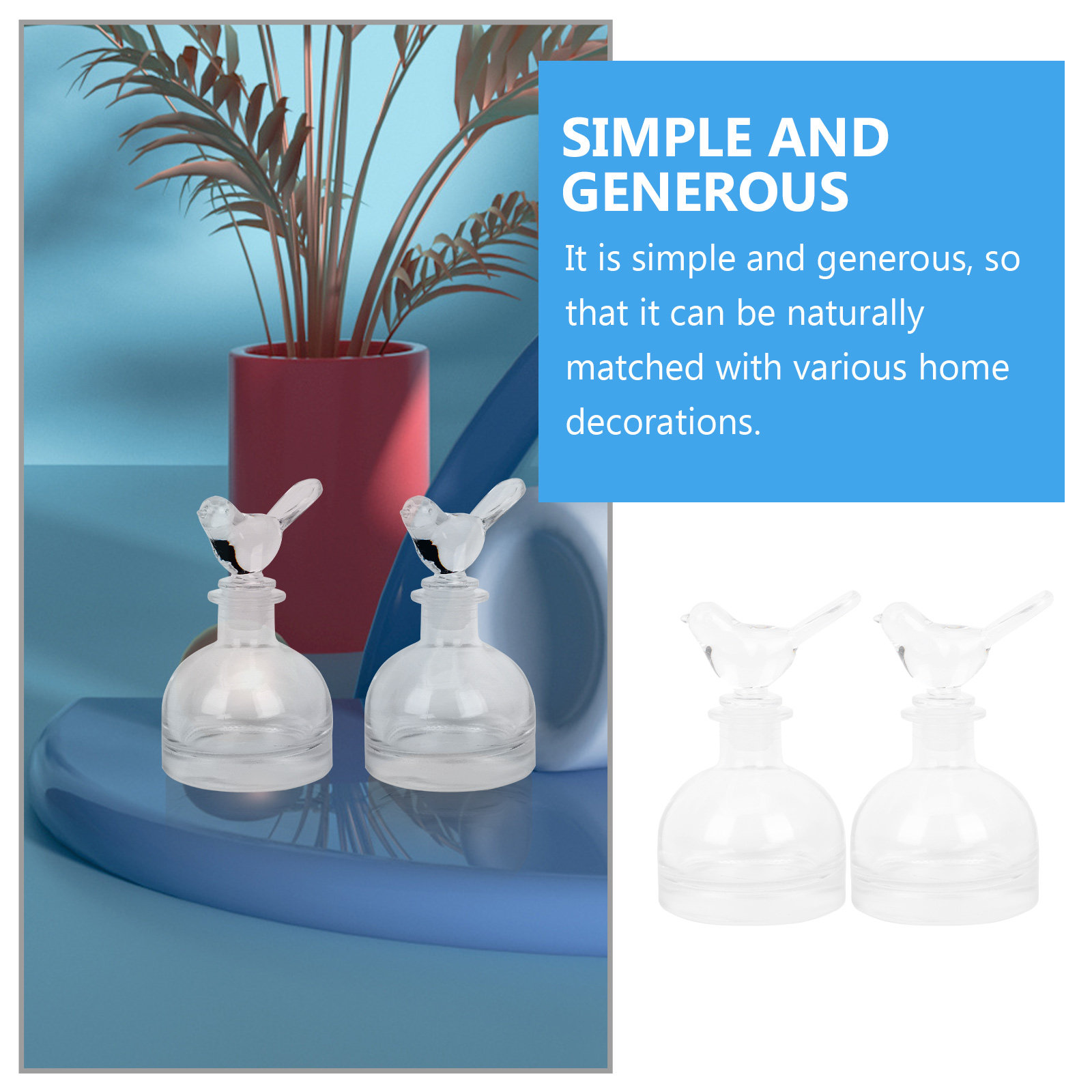 Frascos de perfume de vidro, 2 - Home Fragrance Usa avaliação e preço