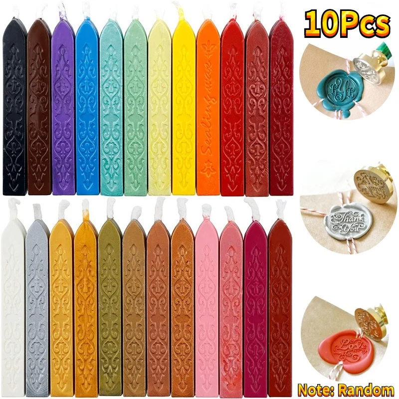 10 pçs vedando varas de cera c - Beeswax Taper Candle avaliação e preço