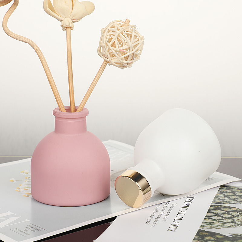 1pc 50ml vazio rosa/branco/ama - Reed Diffuser Set avaliação e preço