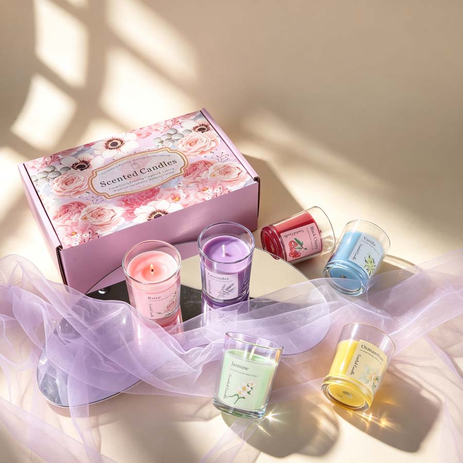 Conjunto de Velas Aromáticas p - Home Fragrance Set Gift avaliação e preço