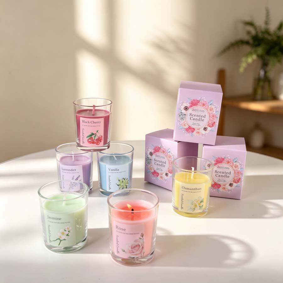 Conjunto de Velas Aromáticas p - Home Fragrance Set Gift avaliação e preço